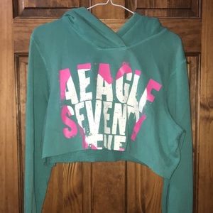 ☀️American Eagle cropped sweatshirt